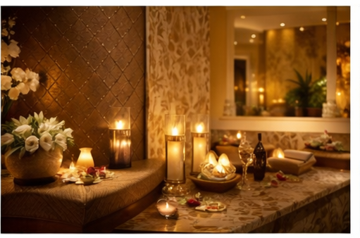 Spa ambiance in Delhi