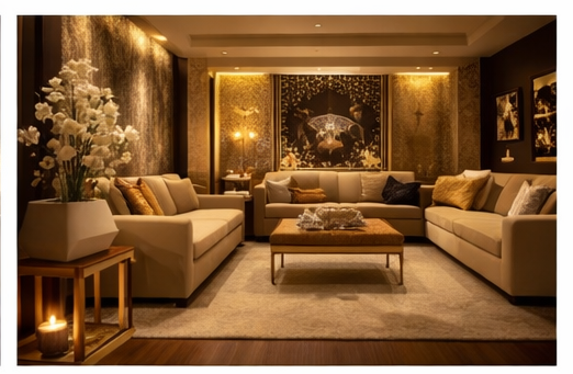 Premium spa interior in Mahipalpur Delhi